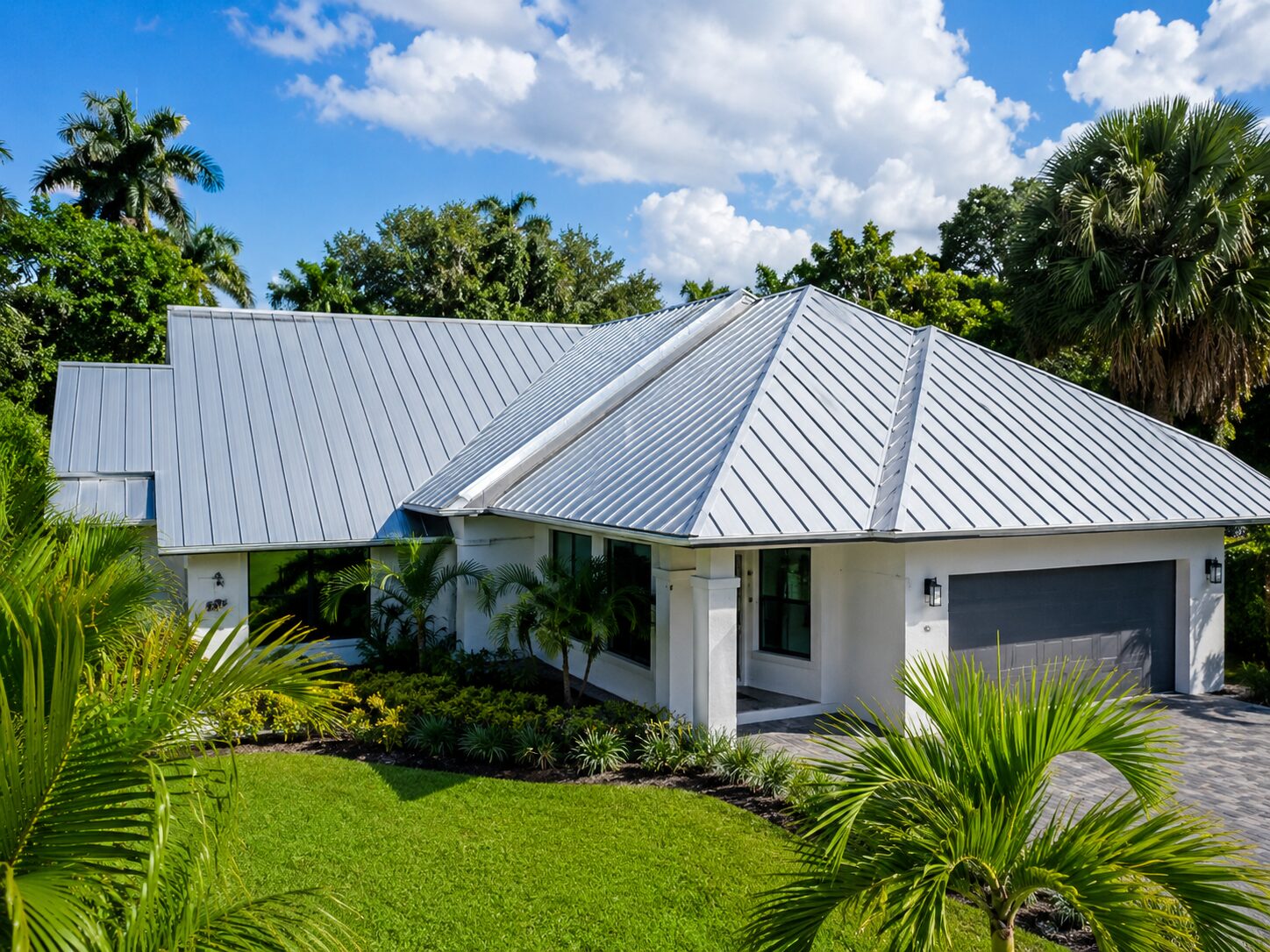 Metal roof installation in Palmetto Bay, FL
