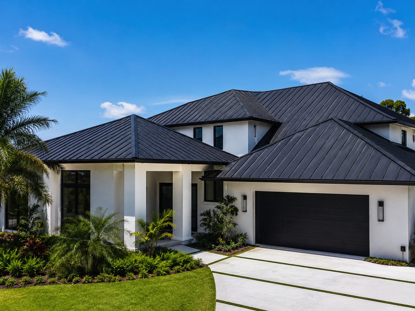 Standing seam metal roofing in Palmetto Bay, FL